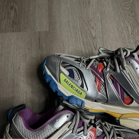 Balenciaga Multicolor Track Sneakers size 42 - Picture 5 of 5